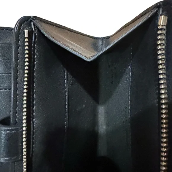 Kate Spade Black Quilted Wallet - Picture 5 of 6